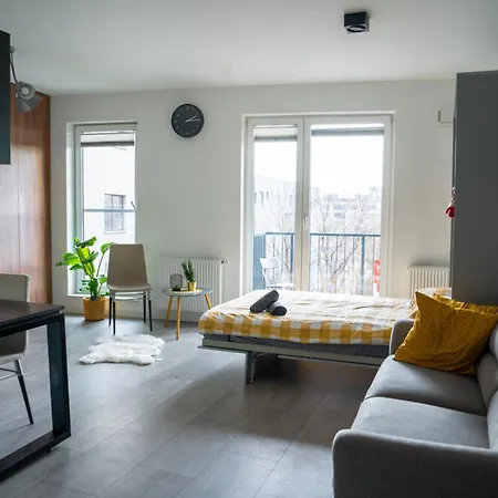 Nowoczesne Studio Check In 24h Appartamento Breslavia